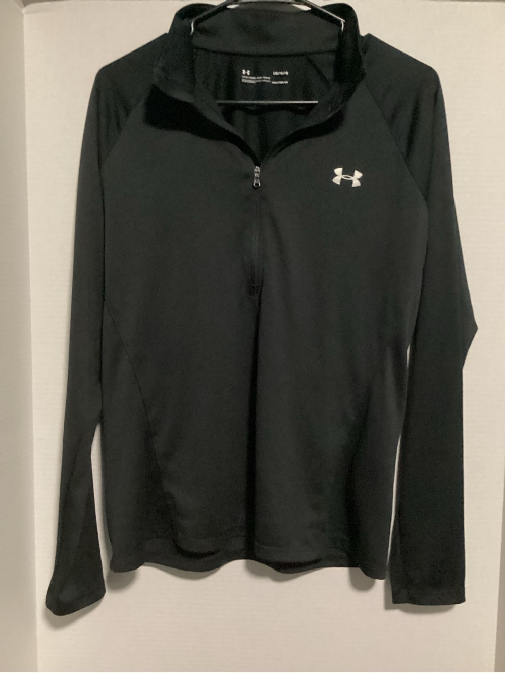 Under Armour Black Half-Zip Athletic Jacket